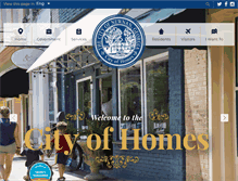 Tablet Screenshot of cityofnewnan.org